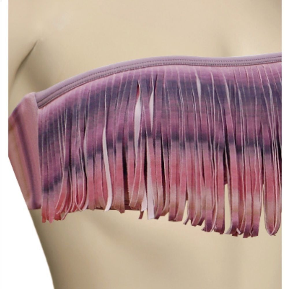 L Space Santorini Fringe Dolly Bandeau NWT - Picture 4 of 8